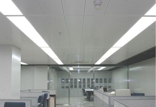 机房专用铝扣板-工程专用600*600铝扣板吊顶效果图