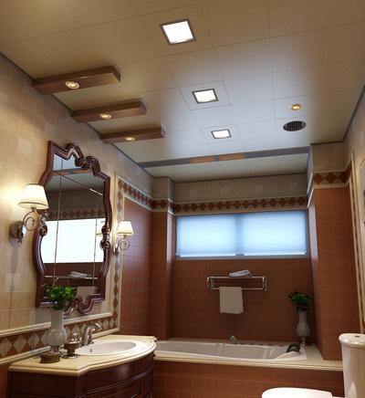 简欧厨房顶铝扣板-简欧厨房吊顶铝扣板效果图-北欧简约厨房铝扣板样式