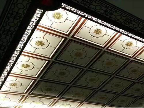 铝扣板吊顶二级效果图-带铝扣板一级吊顶效果图来参赛