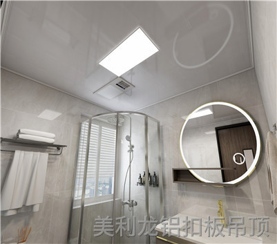 滚涂卫生间铝扣板效果图