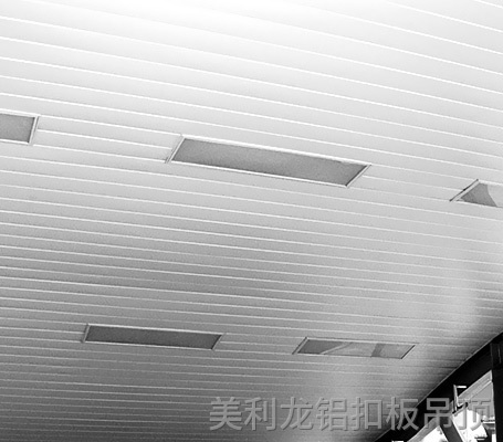 喷涂G型有缝式铝条扣5