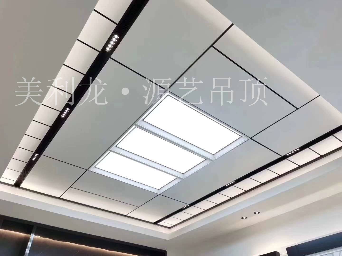 铝蜂窝板吊顶实拍图