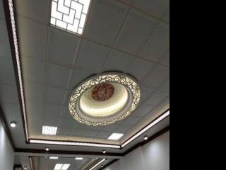 铝扣板二级吊-客厅铝扣板吊顶厂家说看这里